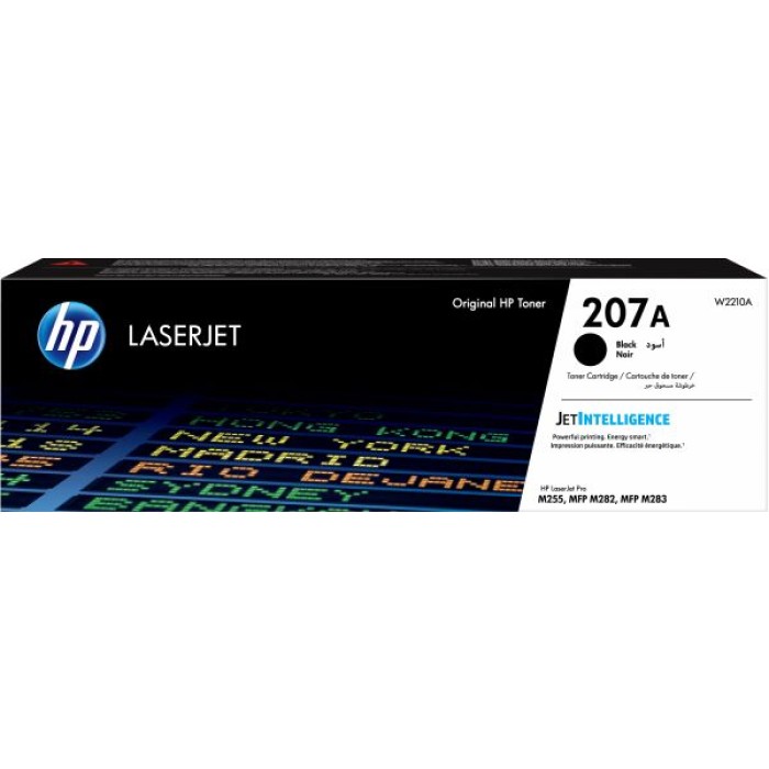 HP INC. W2210A HP 207A BLACK LASERJET TONER CARTR.