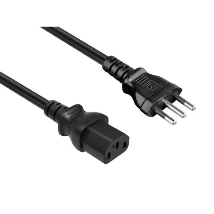 HAMLET XCBP-LC13-20 CAVO ALIM. VDE C13 SPINA IT TRIPOLARE 10A 2M