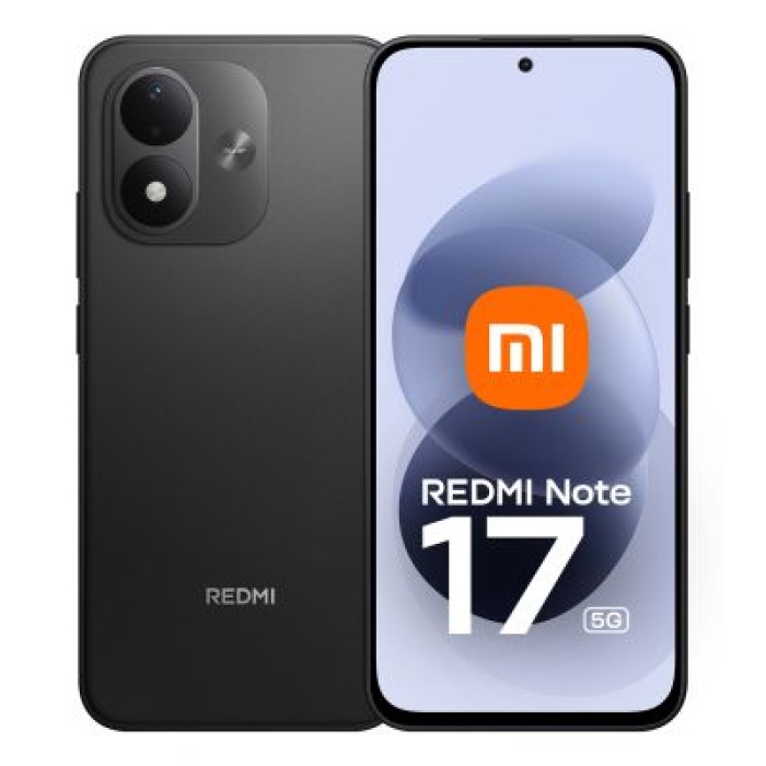 XIAOMI XIREDN17N-256 XIAOMI REDMI NOTE 17 5G BLACK 7 6GB/256GB