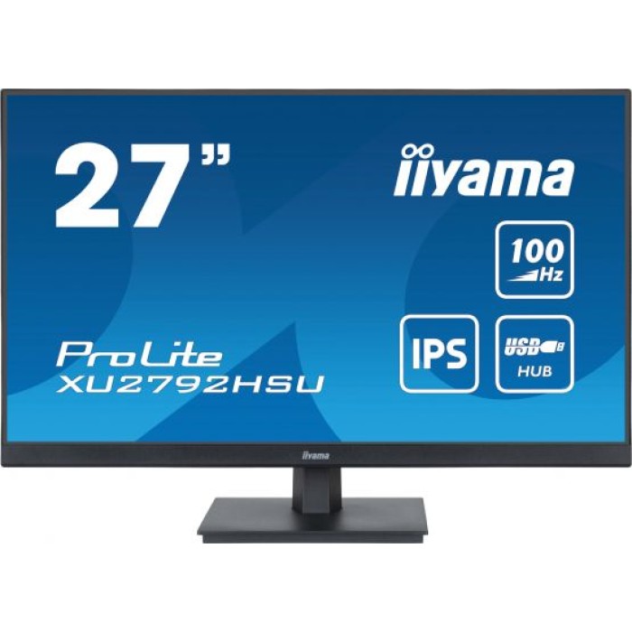 IIYAMA XU2792HSU-B6 27  ETE IPS-panel. 1920x1080@100Hz. 250cd/m?.