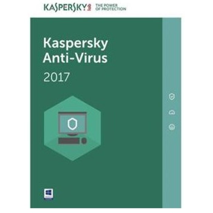 KASPERSKY ANTIVIRUS 2017 -- 1PC Rinnovo (KL1171TBAFR-SLIM)