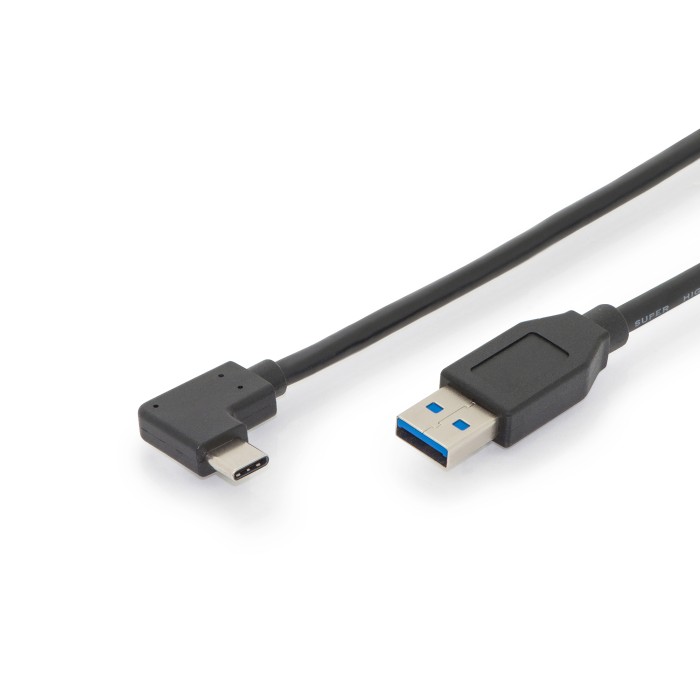 CAVO USB 3.1 (GEN 2) TIPO C 90° - USB A DIGITUS