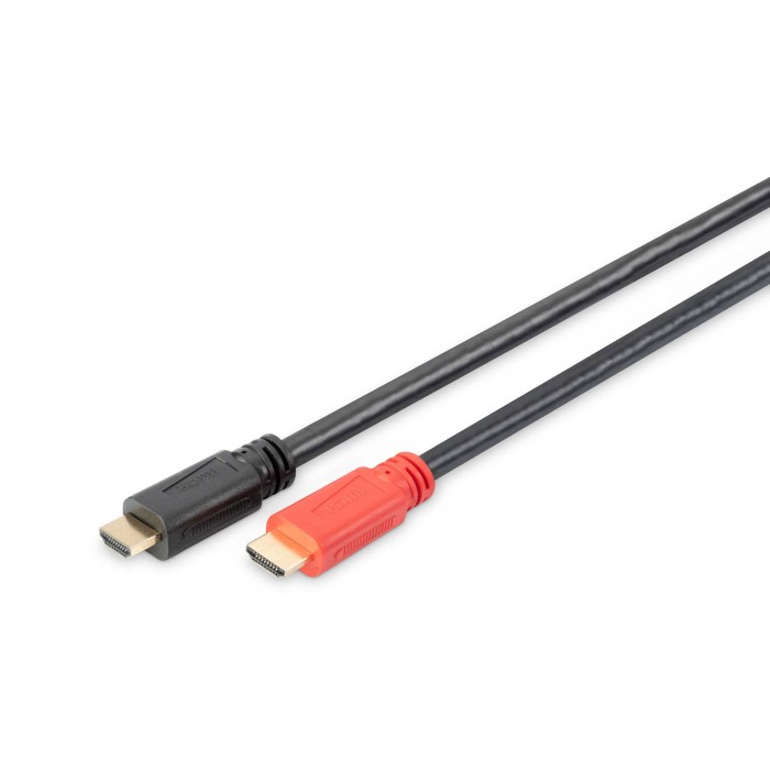 DIGITUS Cavo di collegamento HDMI High Speed, con amplificatore mt 40