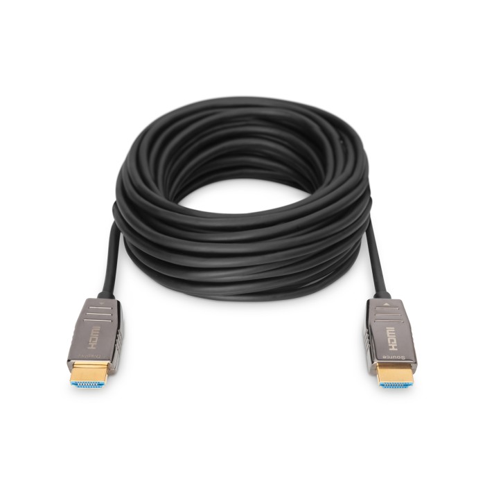 DIGITUS Cavo in fibra ottica ibrido HDMI¨ AOC, UHD 8K, 10 m
