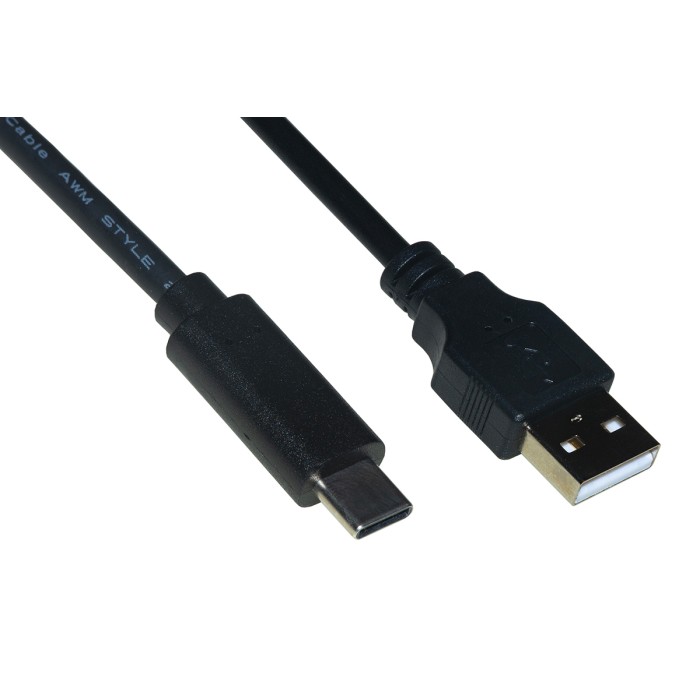CAVO ATTIVO USB 2.0 'A' MASCHIO USB-C PER RICARICA FINO A 1 AMPERE E DATI  CON AMPLIFICATORE MT 5