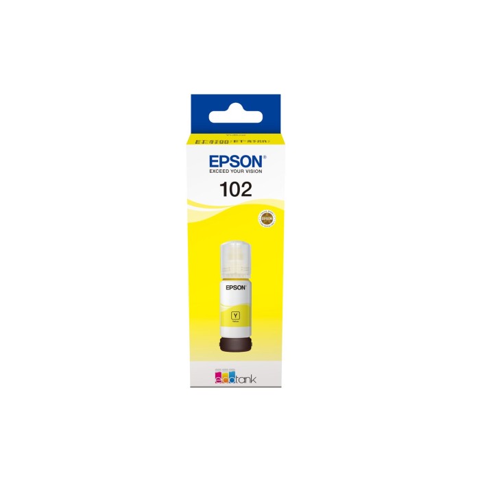 EPSON C13T03R440 102 ECOTANK YELLOW INK BOTTLE