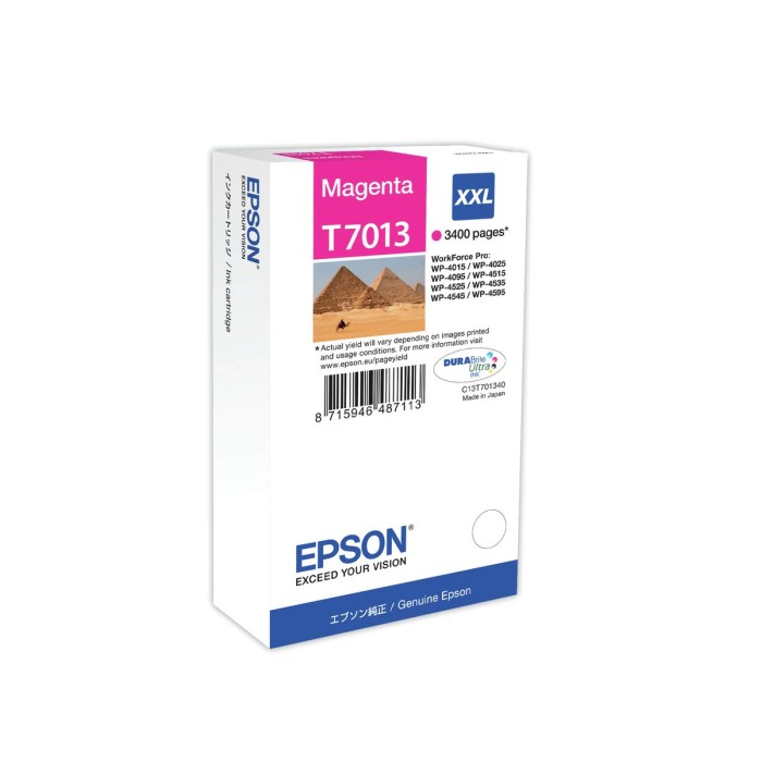 EPSON C13T70134010 INK CARTRIDGE XXL MAGENTA 3.4K