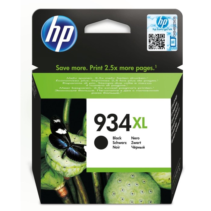 HP INC. C2P23AE#BGX HP 934XL BLACK INK CARTRIDGE
