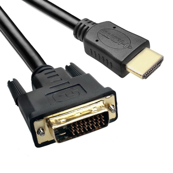 VULTECH DHM02 CAVO  HDMI TO DVI MT 1 8  DHM02 ***