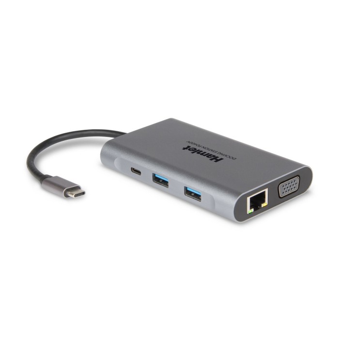 HAMLET HDKC-PD400V HDMI+VGA - 3 USB 3.0 - LAN. USB-C PD 85W