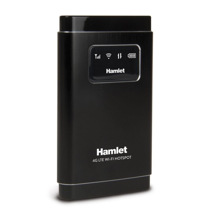 HAMLET HHTSPT4GLTE ROUTER MOBILE HOTSPOT 150 MBIT 4G LTE + SD SHARING