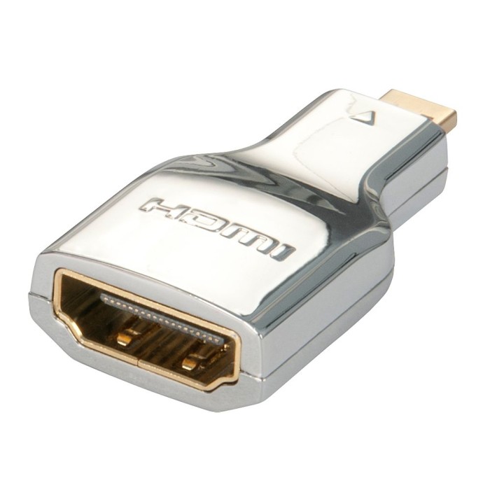 LINDY LINDY41510 ADATTATORE HDMI CROMO  TIPO A D