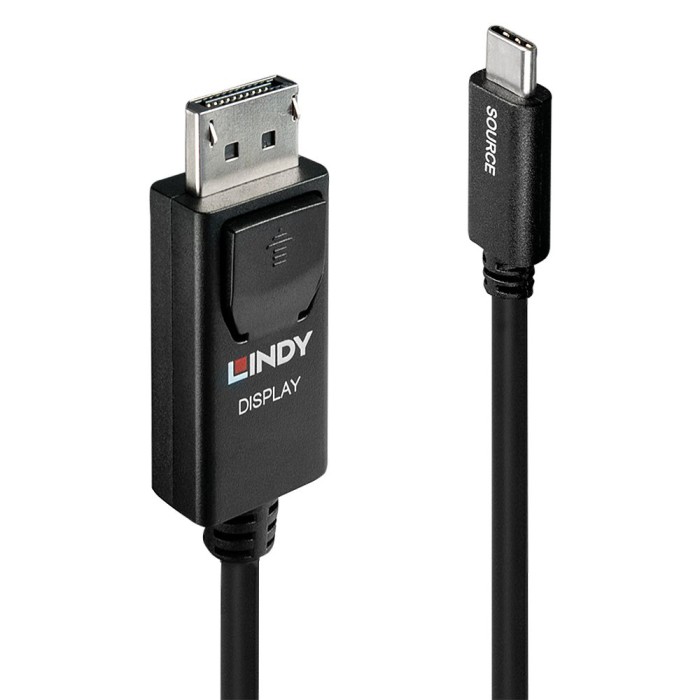 LINDY LINDY43267 CAVO ADATTATORE USB TIPO C A DISPLAYPORT 4K60. 2M