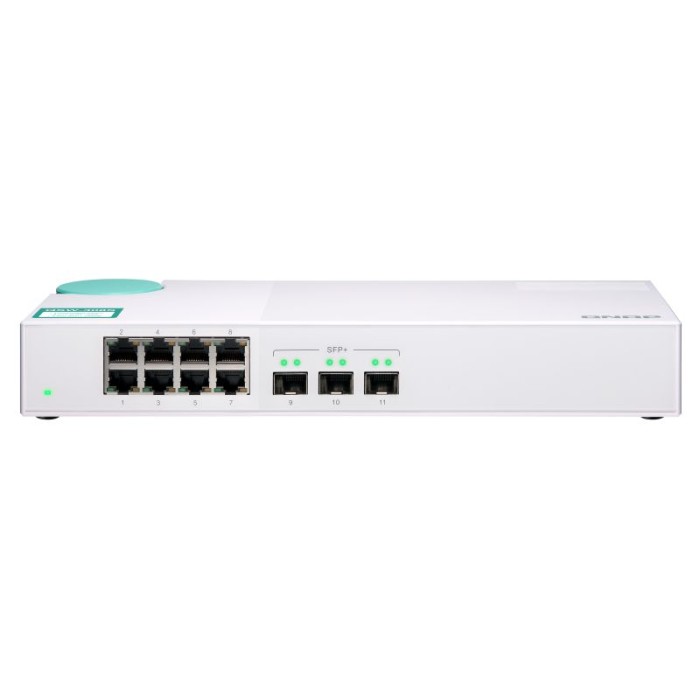 QNAP QSW-308S 8PORT 1GBPS. 3PORT SFP   UNMANAGED SWITCH