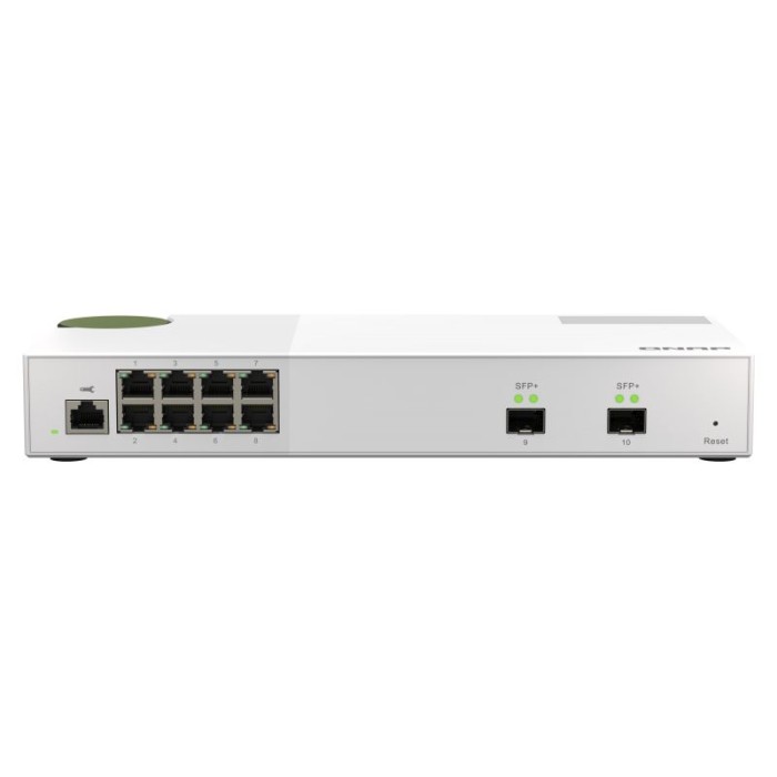 QNAP QSW-M2108-2S QNAP 10PORTS SWITCH 8X2.5GBPS. 2X10GBPS SFP+