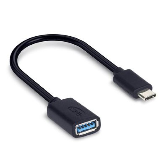 HAMLET XADTC-U2A-MF02 ADATTATORE USB C TO USB A 3.0 F 20 CM USB 3.0