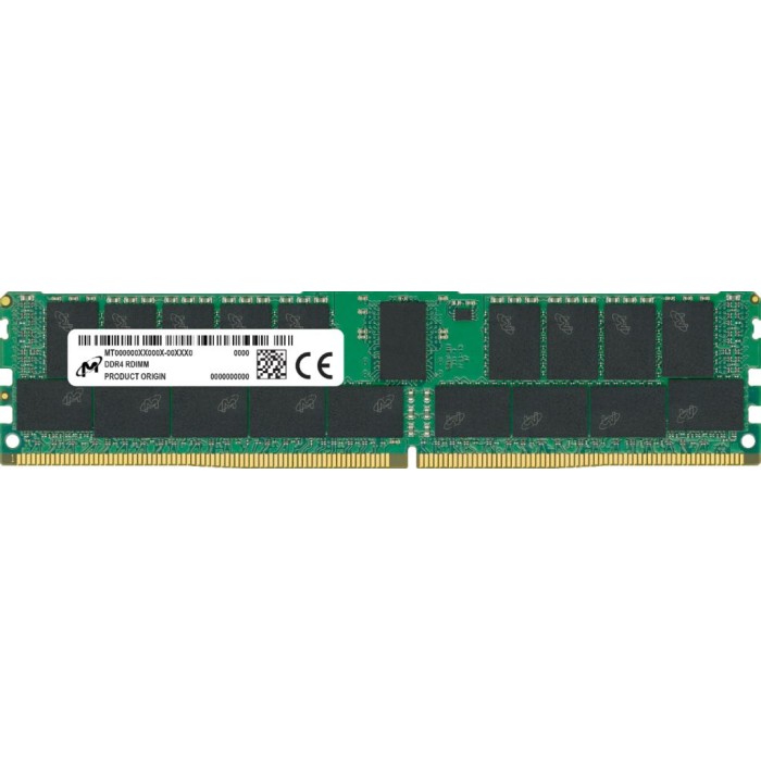 MICRON TECHNOLOGY MTA18ASF2G72PDZ-3G2R MICRON RAM SERVER DDR4 RDIMM 16GB 2RX8 3200MHZ