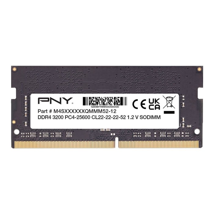 PNY TECHNOLOGIES EUROPE MN8GSD43200-TB PNY RAM PERFORMANCE SODIMM DDR4 3200MHZ 8GB