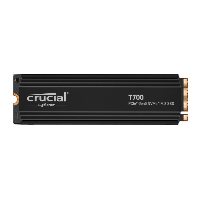 CRUCIAL CT1000T700SSD5 CRUCIAL T700 1TB PCIE GEN5 NVME M.2 SSD W/HEATSINK