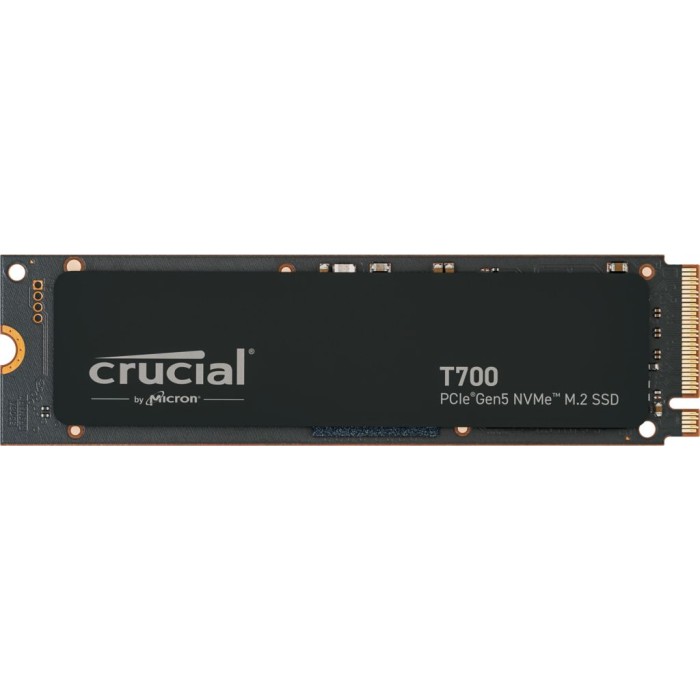 CRUCIAL CT1000T700SSD3 CRUCIAL T700 1TB PCIE GEN5 NVME M.2 SSD