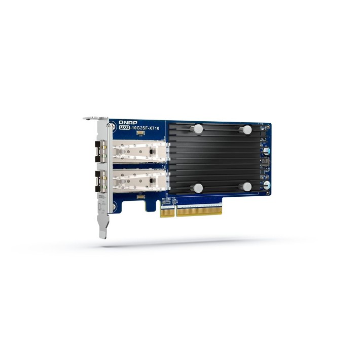 QNAP QXG-10G2SF-X710 DUAL-PORT SFP+ 10GBE NETWORK EXPANSION CARD