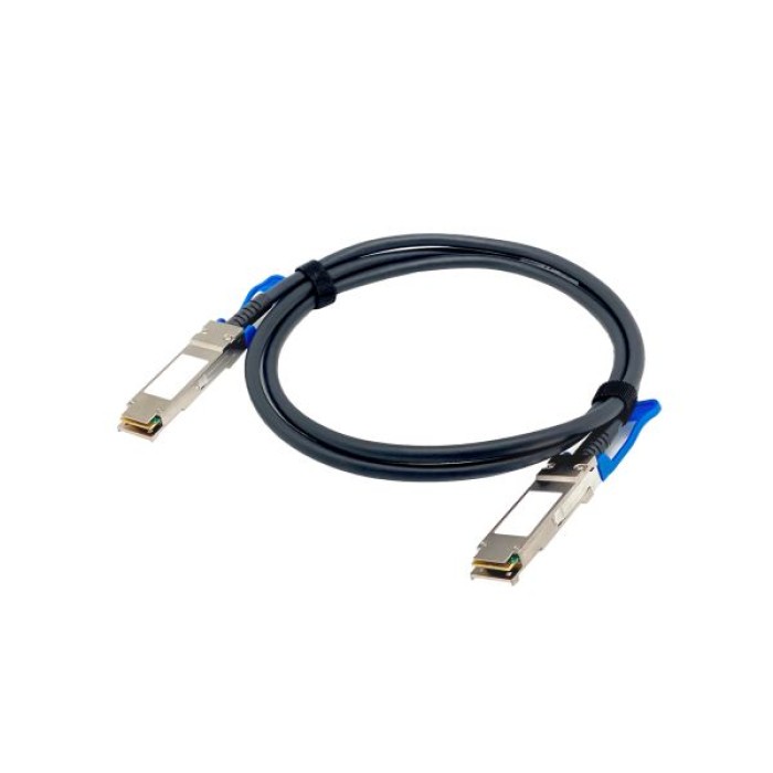 QNAP CAB-DAC15M-Q28 QSFP28 100GbE twinaxial direct attach cable. 1.5M