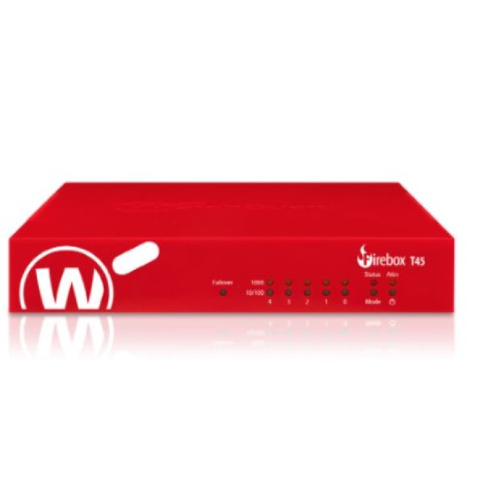 WATCHGUARD WGT45641 WATCHGUARD FIREBOX T45 CON 1 ANNO TOTAL SECURITY S