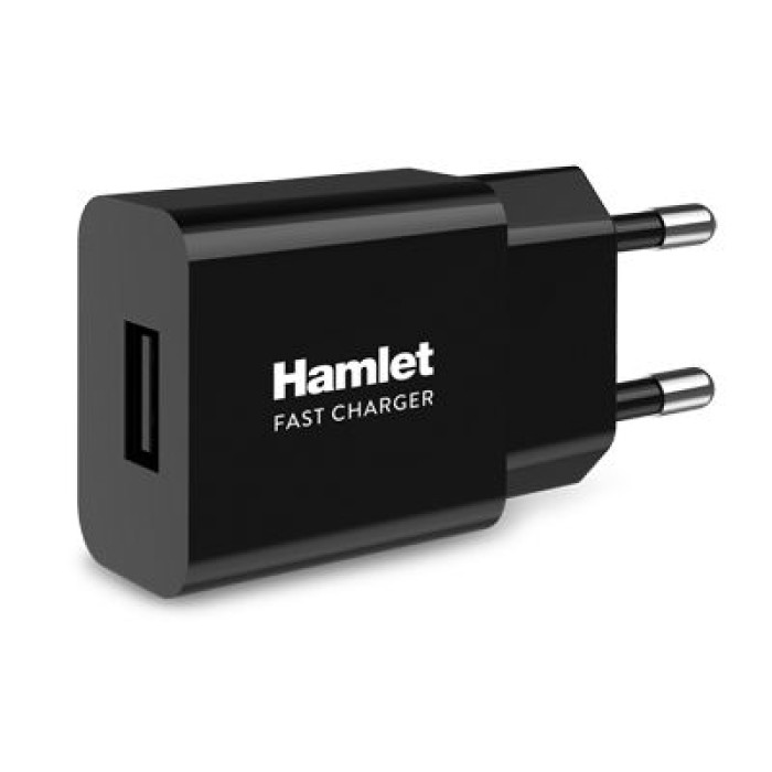 HAMLET XPWCU110 ALIMENTATORE USB FAST CHARGE 2.1A
