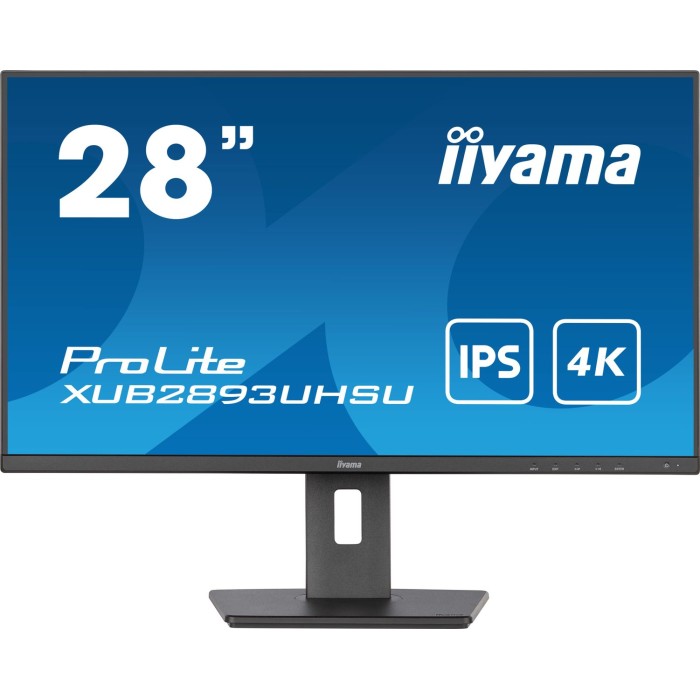 IIYAMA XUB2893UHSU-B5 28  ETE IPS 3840x2160 HDMI DP USB-HUB 4x 3.0