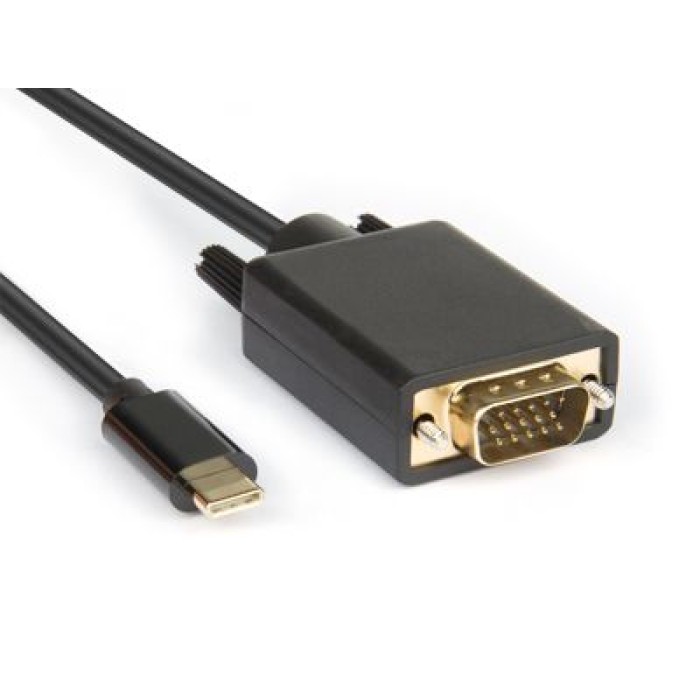 HAMLET XVAUC-VGA20 CAVO ADATTATORE USB 3.1 TYPE-C TO VGA M